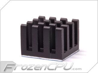 Aavid Thermalloy Premium Black Heat Sink - 14mm x 14mm x 10mm (10 Pack) - Digital Outpost LLC