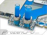 EK G1/4 12mm Solid Tube Compression Fitting - Blue ( EK-HDC Fitting 12mm G1/4 - Blue) - Digital Outpost LLC