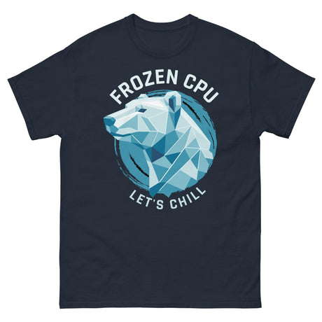 FrozenCPU Let's Chill Circle T-Shirt - Digital Outpost LLC