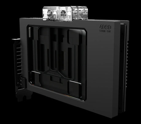 Optimus Signature 4090 STRIX/TUF GPU Waterblock Rev2 Matte Black Copper Cold Plate
