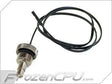 Phobya G1/4 Temp Sensor Fitting Plug - 2-Pin - Black Nickel (71141) - Digital Outpost LLC