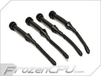 Rubber Anti-Vibration Screw 4-Pack for Closed Chassis Fans - Black (RS-CC-BK) - Digital Outpost LLC