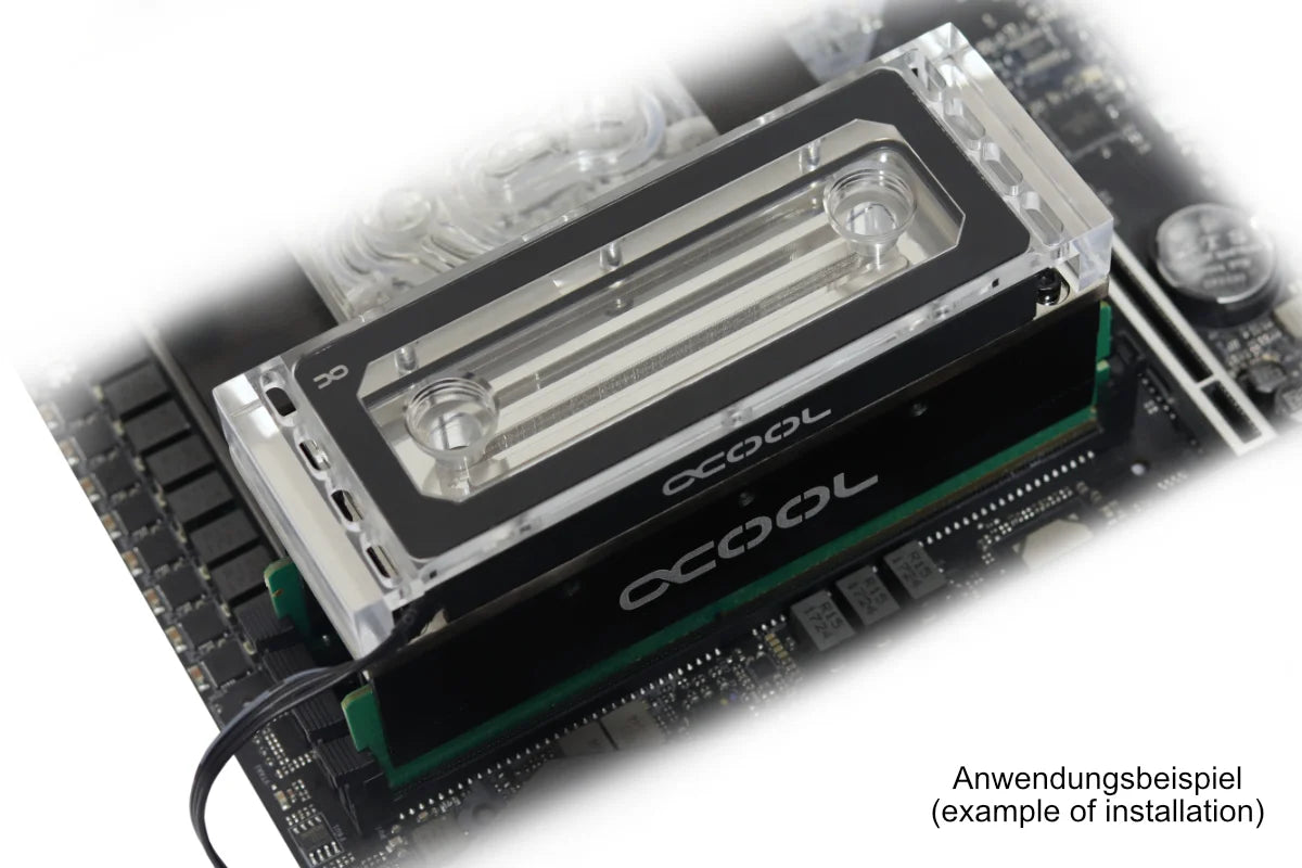 Alphacool Aurora Acryl X4 D-RAM water block