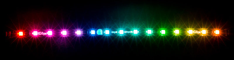 Aquacomputer RGBpx lighting set for monitors, 60 addressable LEDs