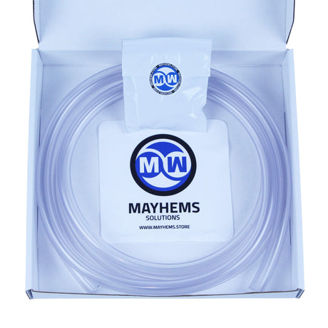 Mayhems - Premium Soft Tubing - Ultra Flex PVC - High Flexibility Version, 10mm (3/8") ID x 16mm (5/8") OD, 3m Length - Digital Outpost LLC