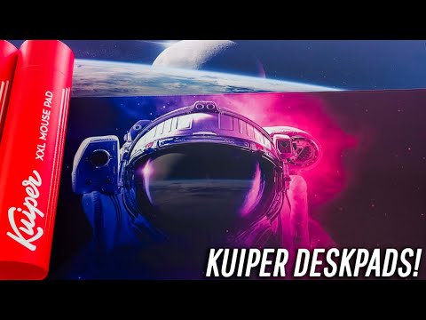 Kuiper Earth Heads Up Display (HUD) XXL Desk Mat