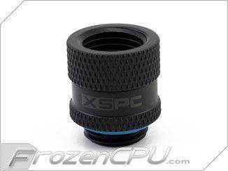 XSPC G1/4" Male to Female Rotary Fitting (Matte Black) - Digital Outpost LLC