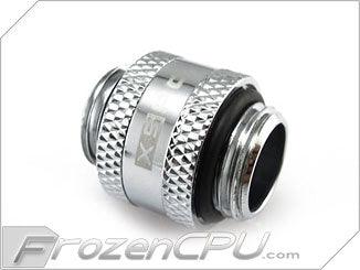 XSPC G1/4 Male to Male Rotary Extender - 11mm - Chrome - Digital Outpost LLC